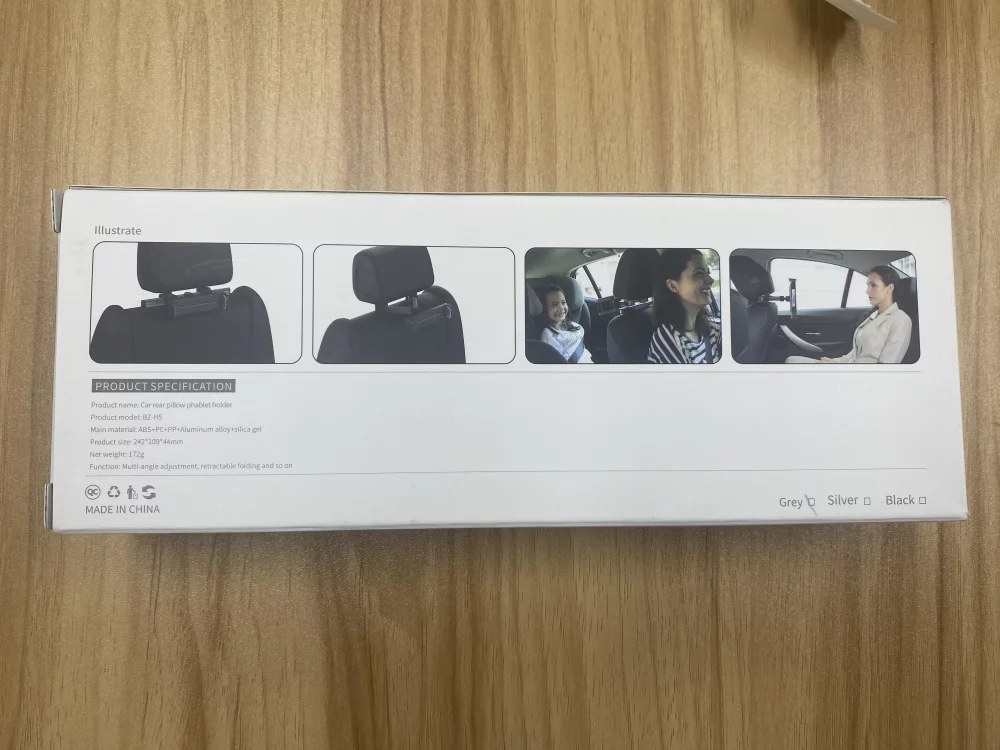 Car Headrest Mount Tablet/Ipad/Mobile Holder