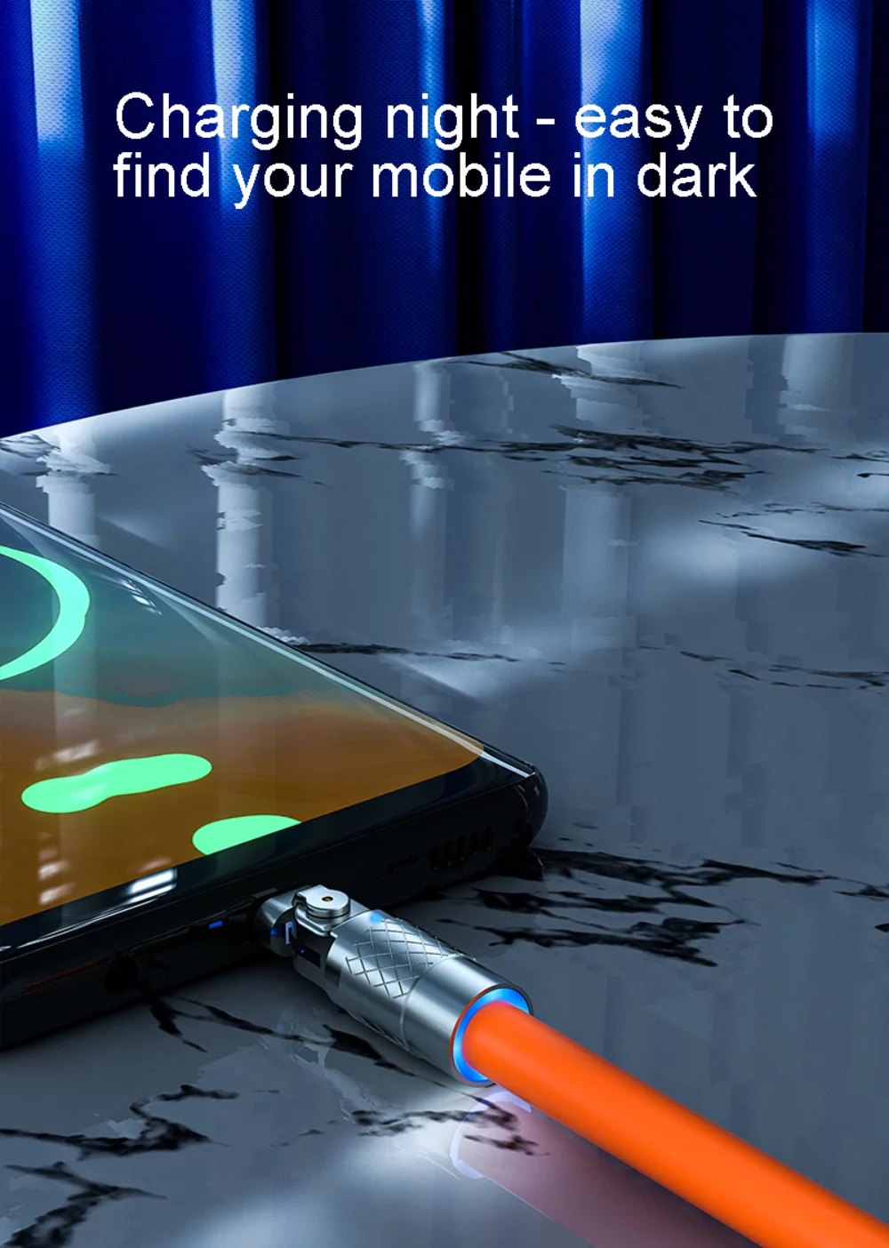 Câble de charge rapide ROTATE 5A