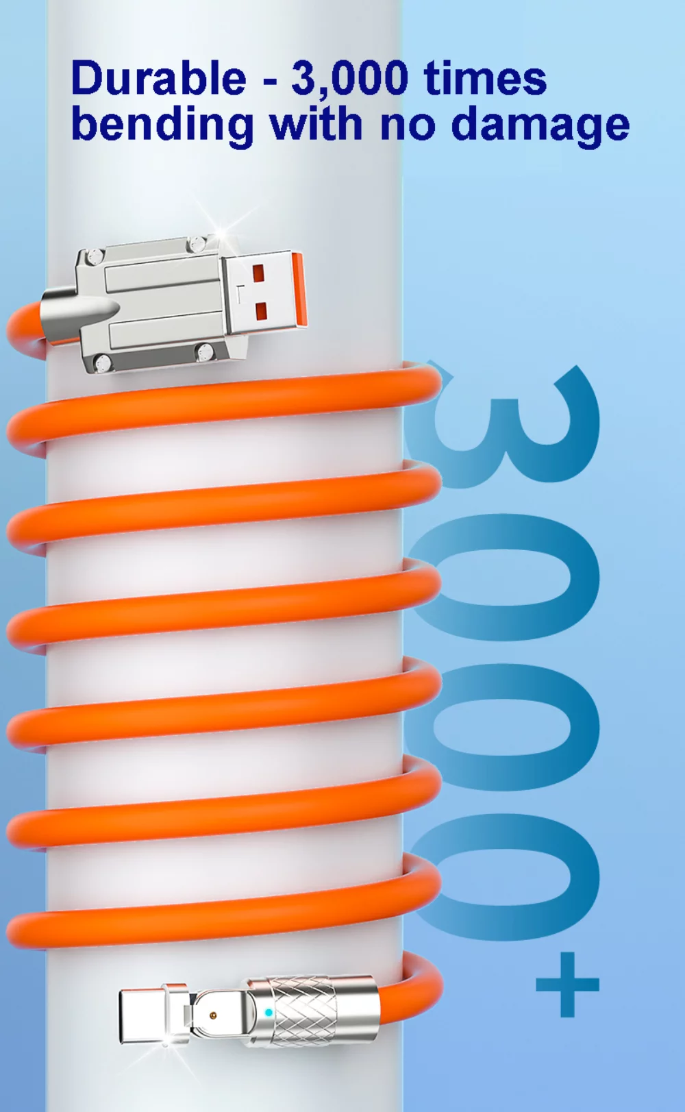 Câble de charge rapide ROTATE 5A
