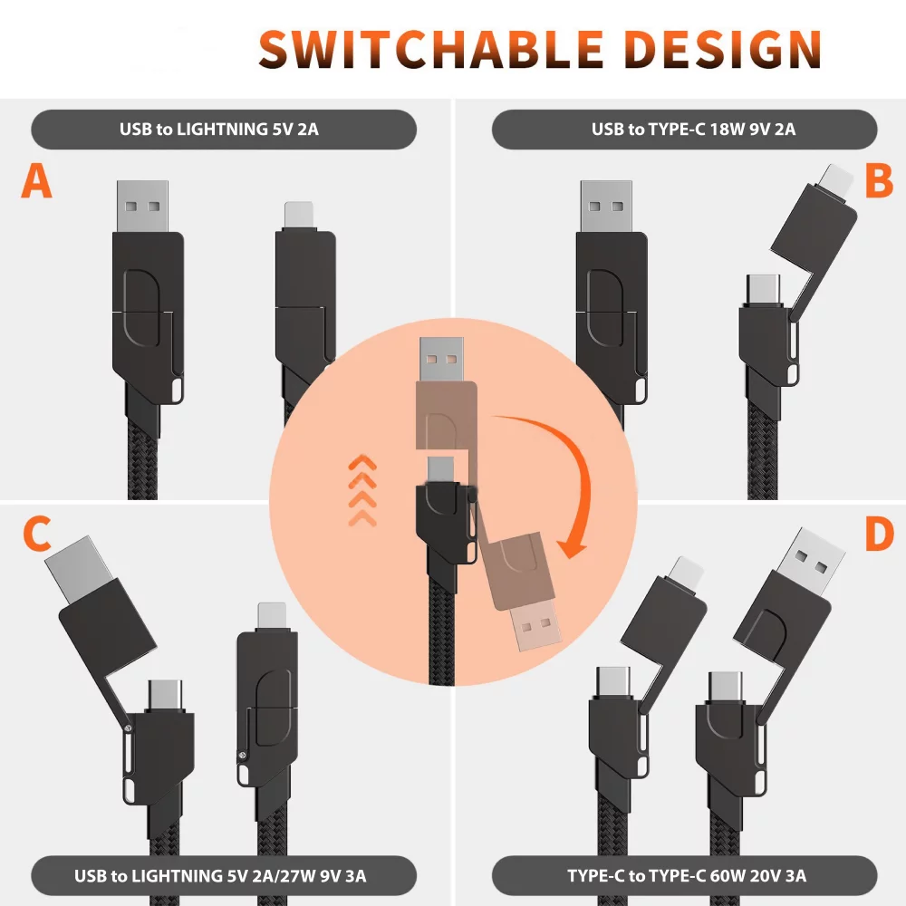 6-1 Cable PD 60W