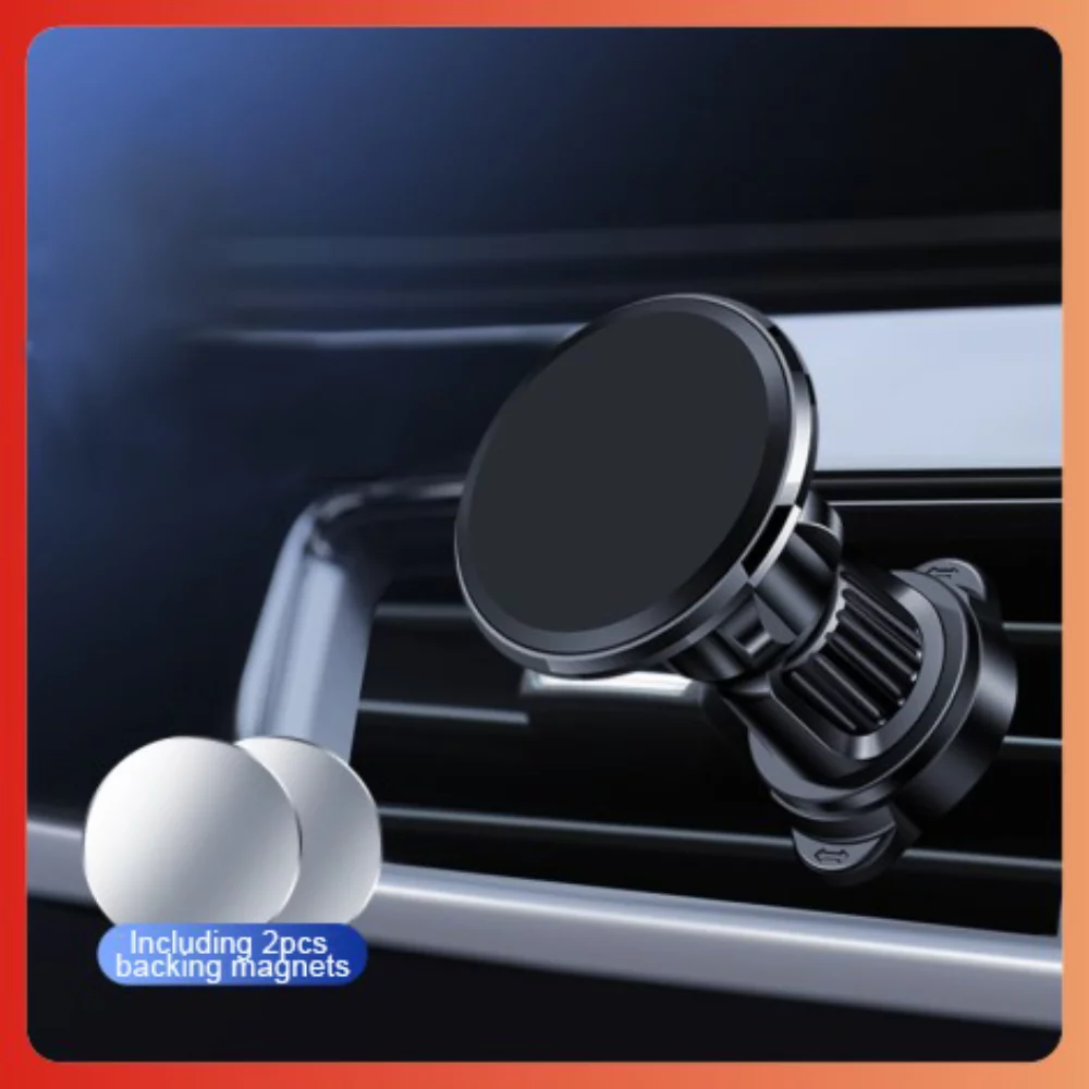 Support de téléphone magnétique pour grille de ventilation de voiture