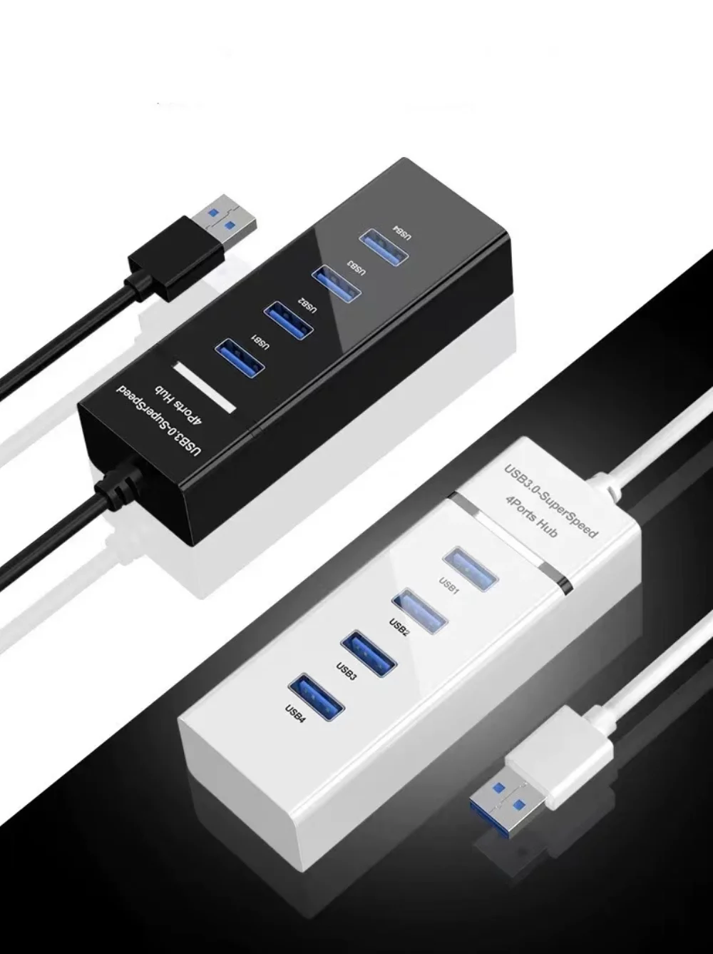 Concentrateur USB 3.0 RAPIDE 4 PORTS