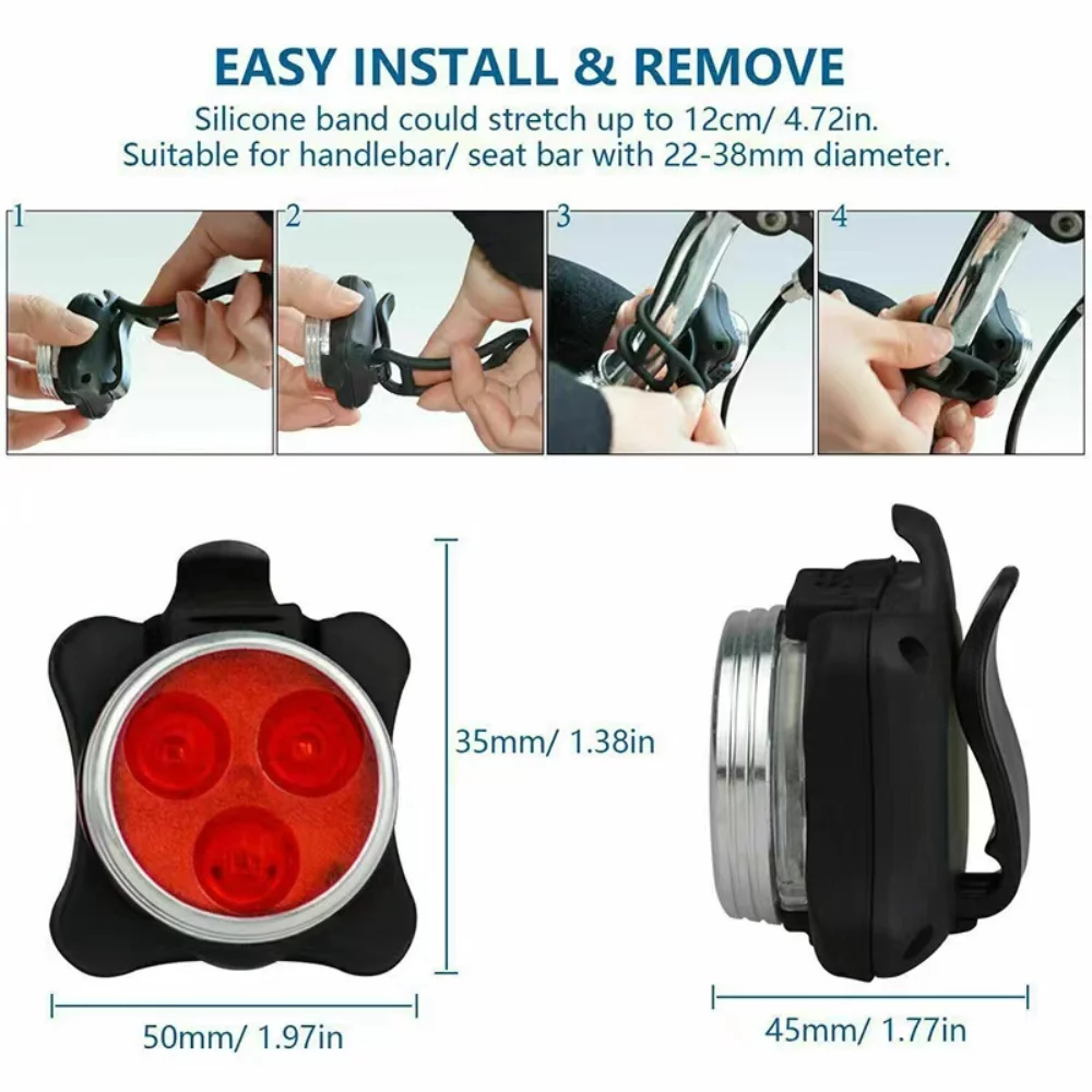 Rechargeable Bike Lights