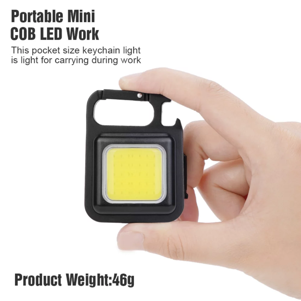 Rechargeable COB Keychain work light