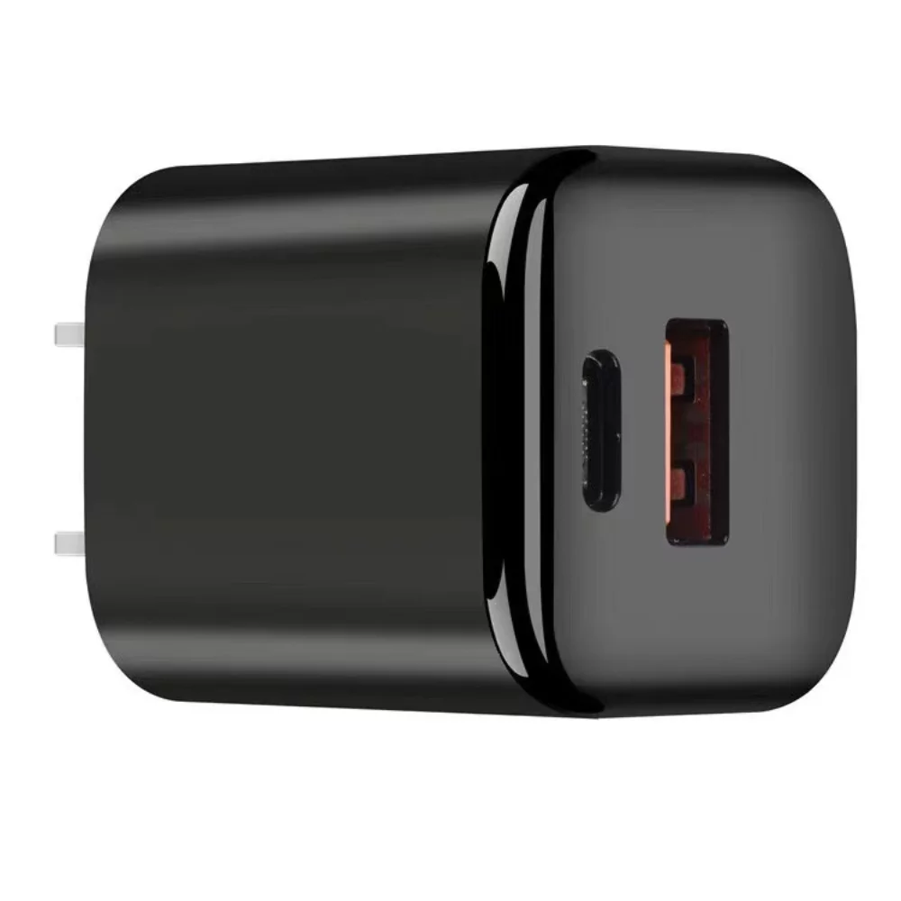 20W Pd Wall Charger + QC 3.0 Fast Charge
