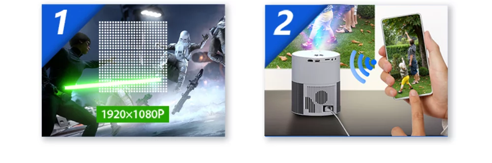 Bluetooth WIFI Projector