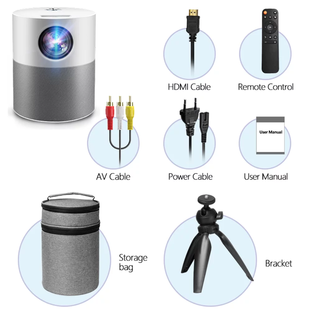 Bluetooth WIFI Projector