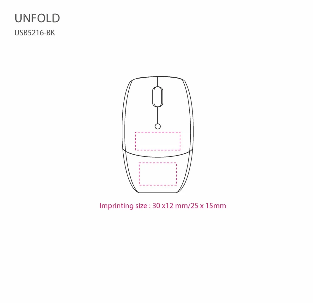 Unfold Wireless Computer Mouse