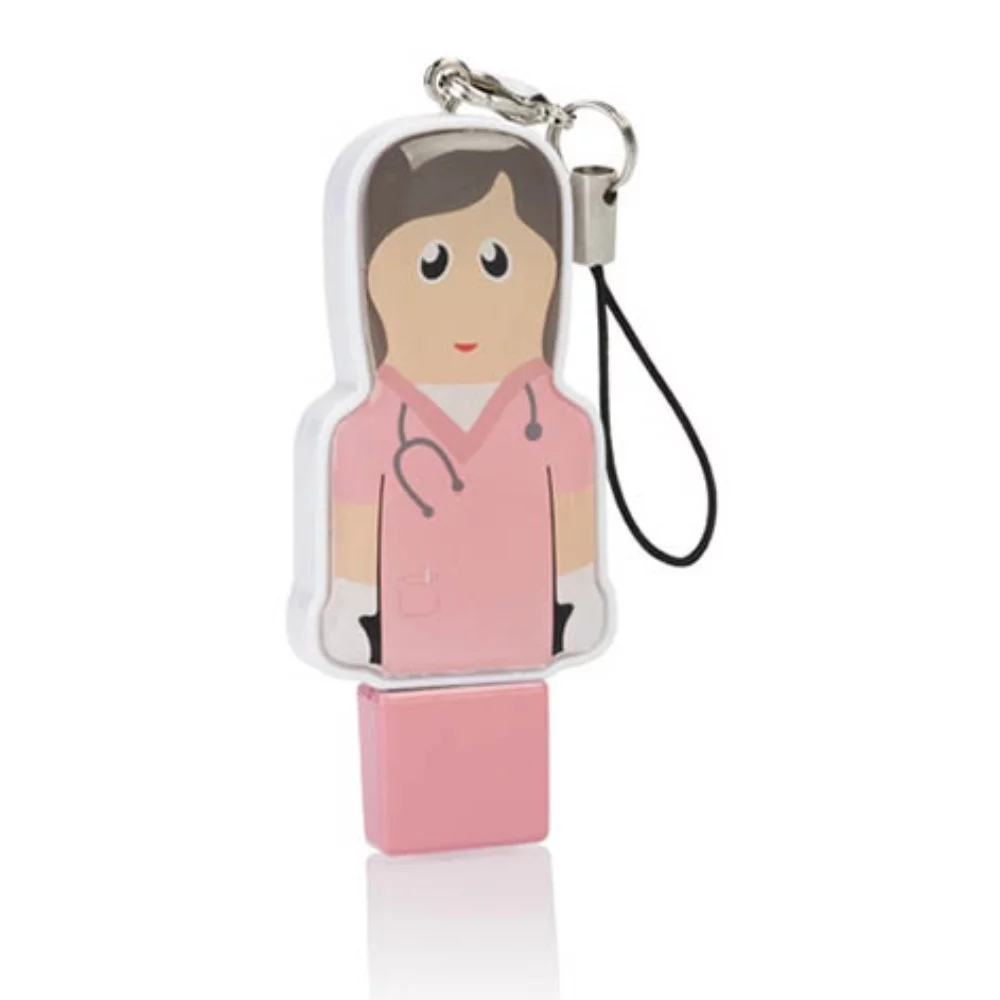 Mini USB People Flash Drive