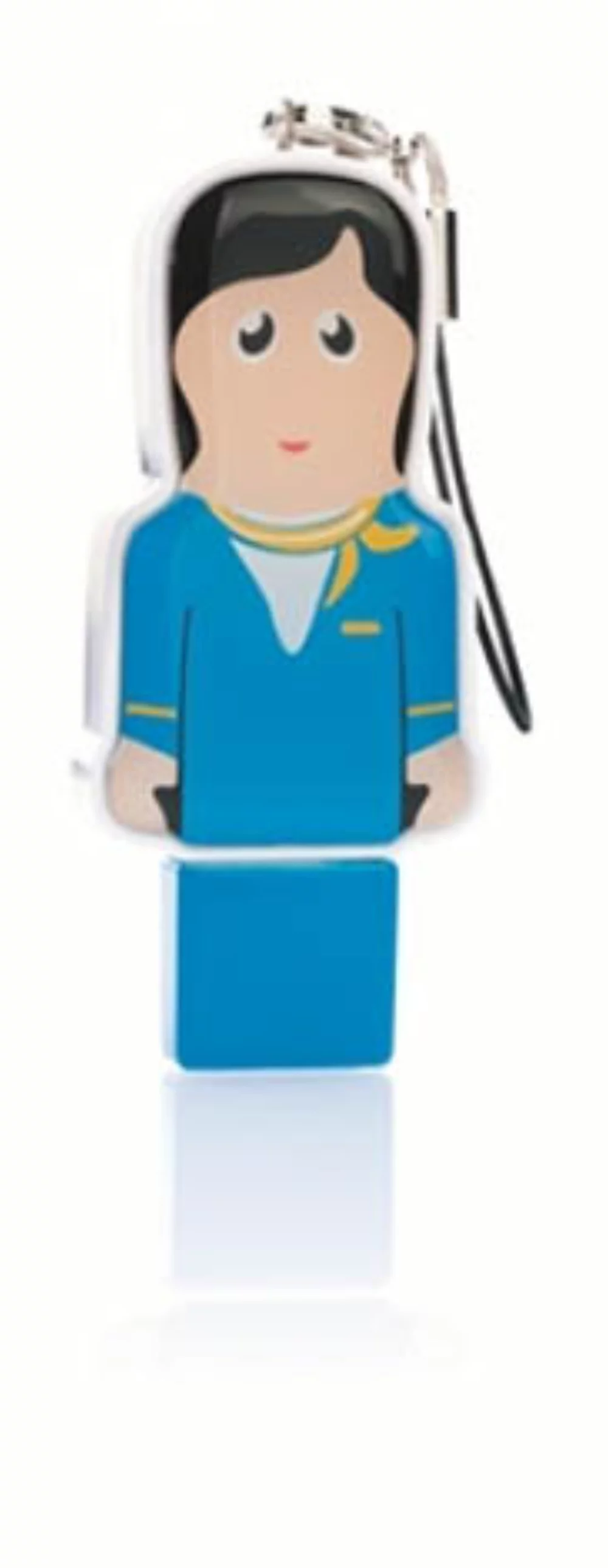 Clé USB en forme de personnage miniaturisé