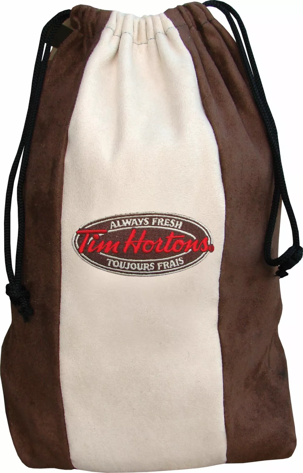 Sac à chaussures en microsuède à cordon