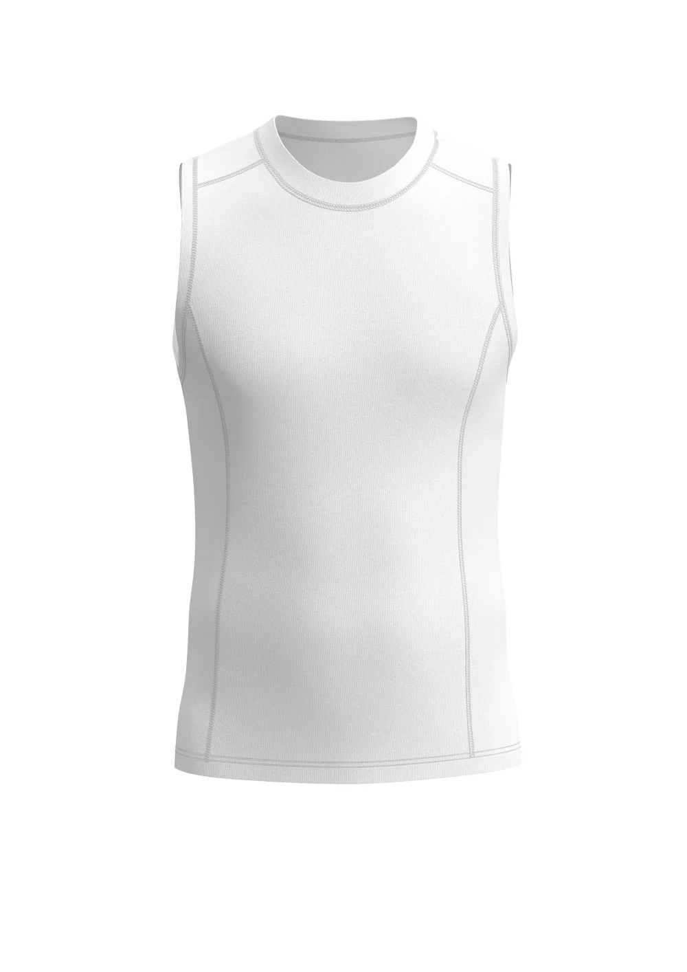 Power Sleeveless Crew Neck Shirt