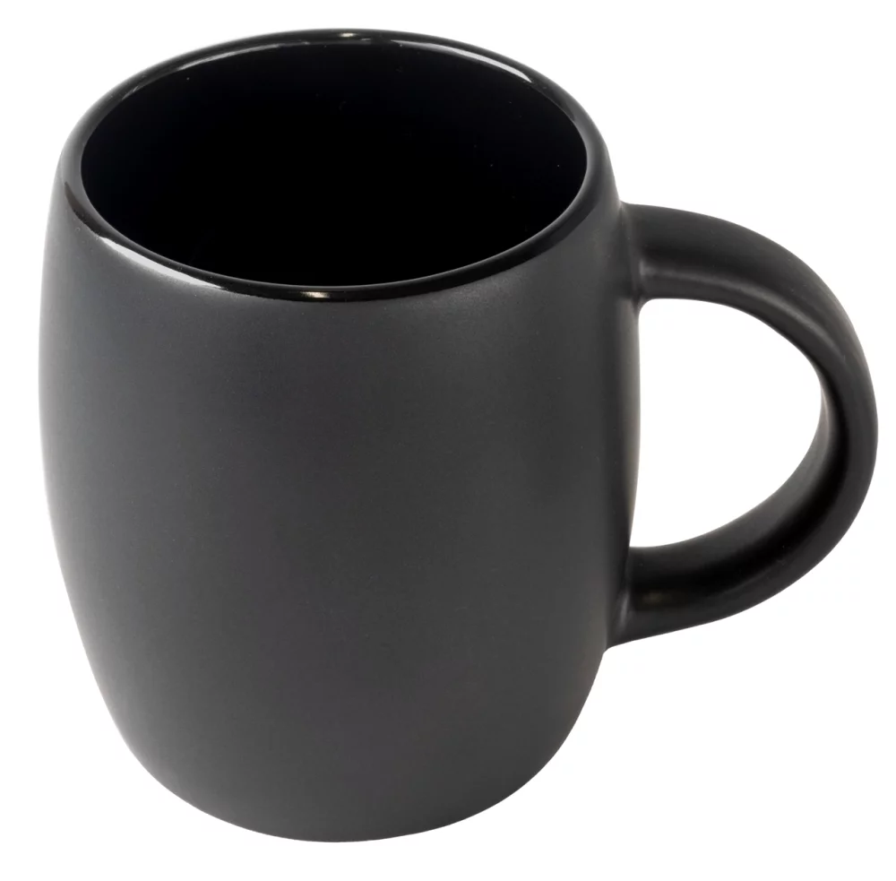 Tasse Pipa 14 oz bicolore noir/noir dans une boîte cadeau Ripple