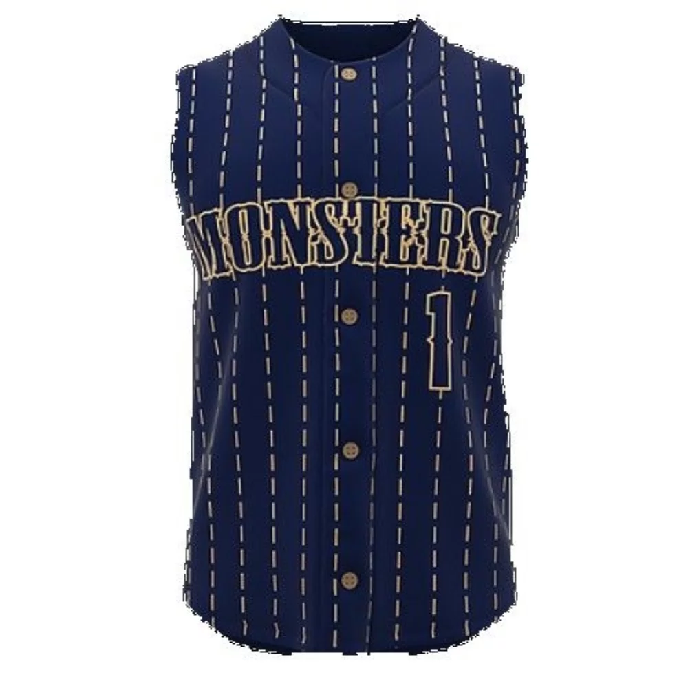 Dinger Full Button Sleeveless Shirt