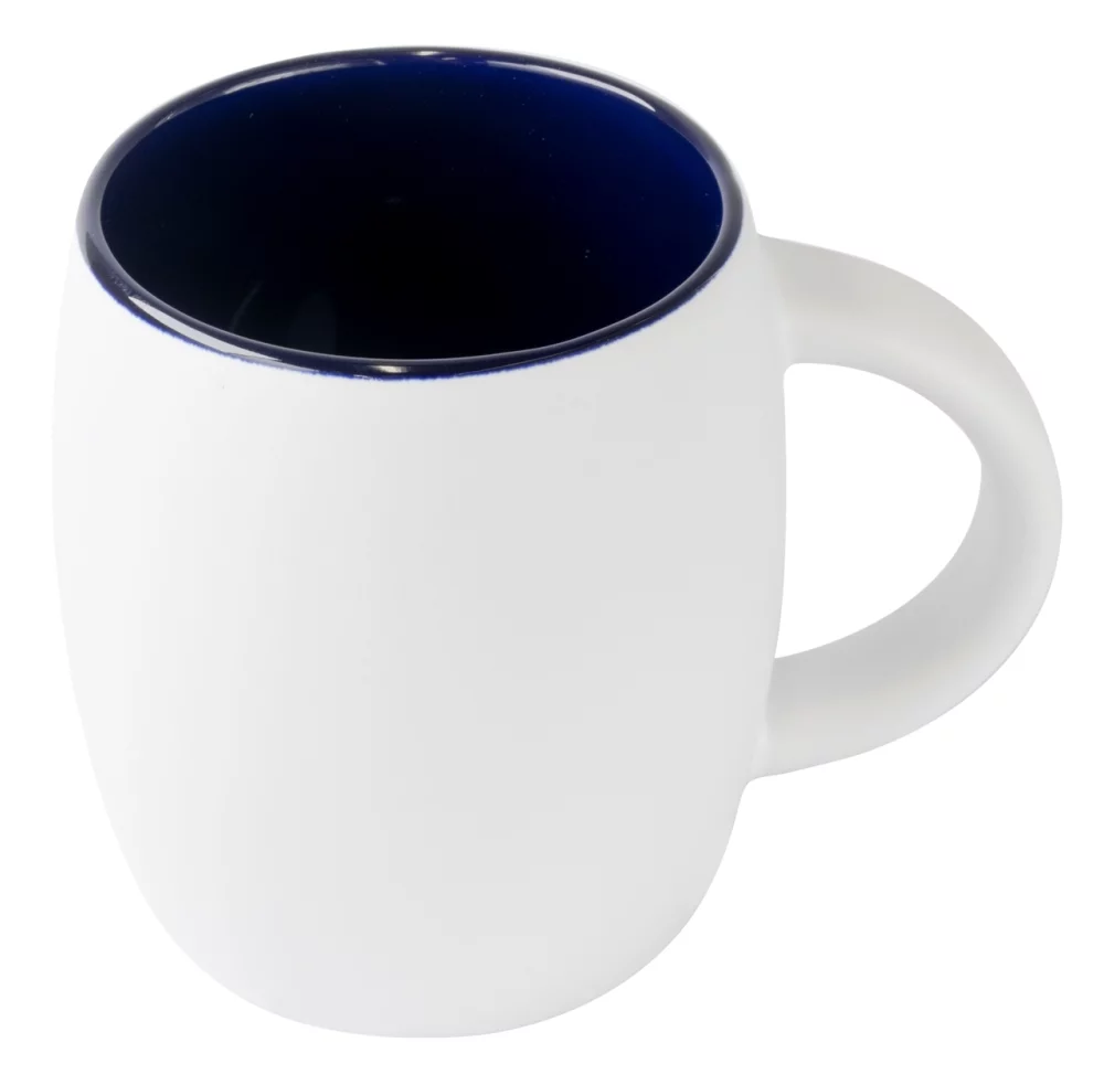 Tasse Pipa 14oz bicolore blanc/bleu dans une boîte cadeau Ripple
