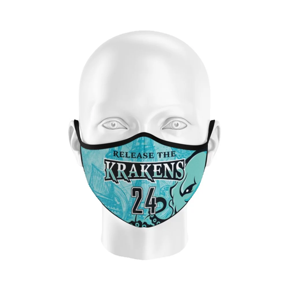 Masque facial à 2 couches par-dessus la tête