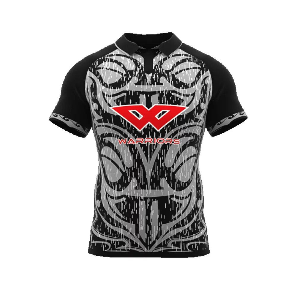 Shorts de rugby Haka avec bande de taille antidérapante