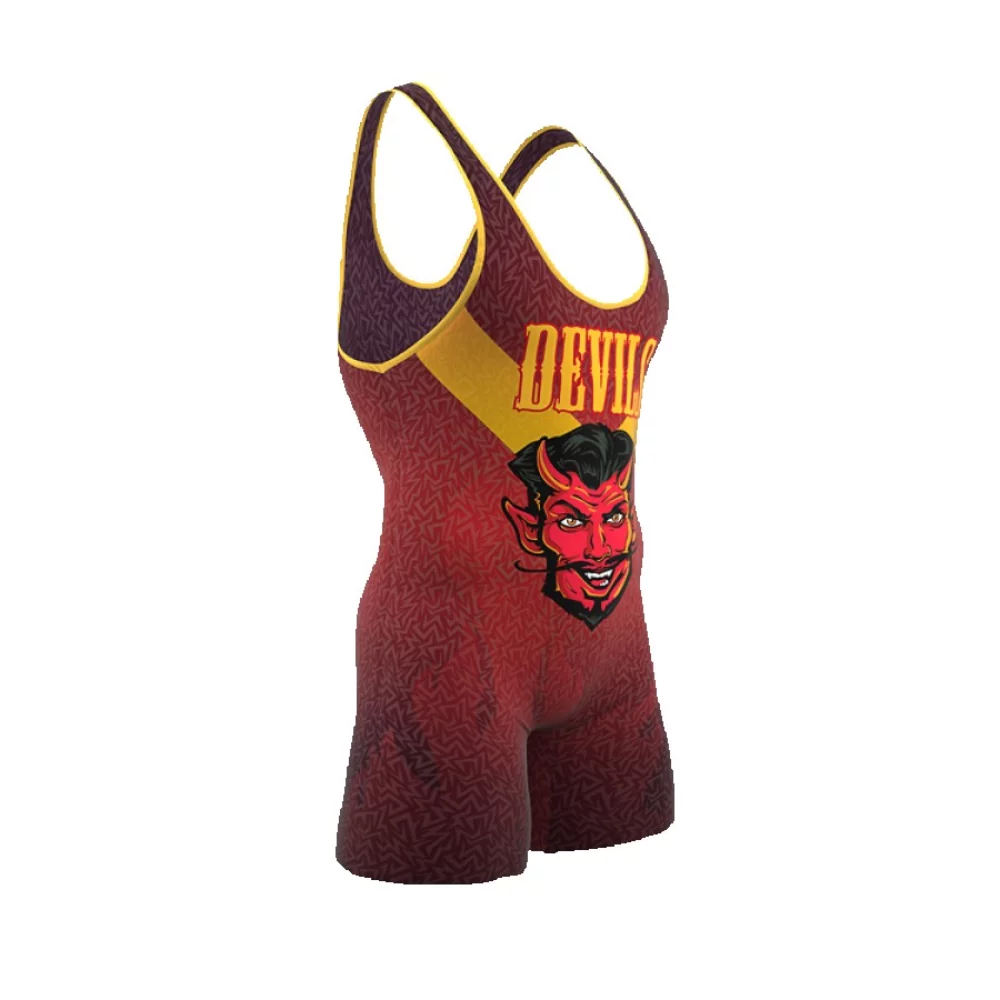 Quantum Singlet avec bande de jambe en silicone