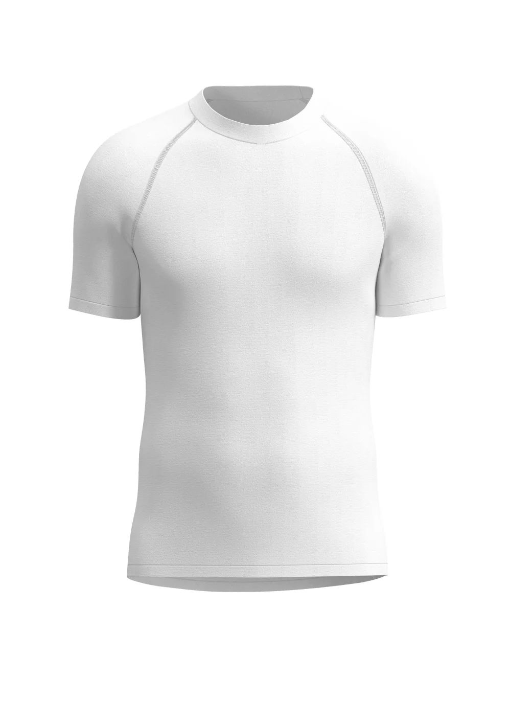 Débardeur sans manches de style compression avec queue allongée.
