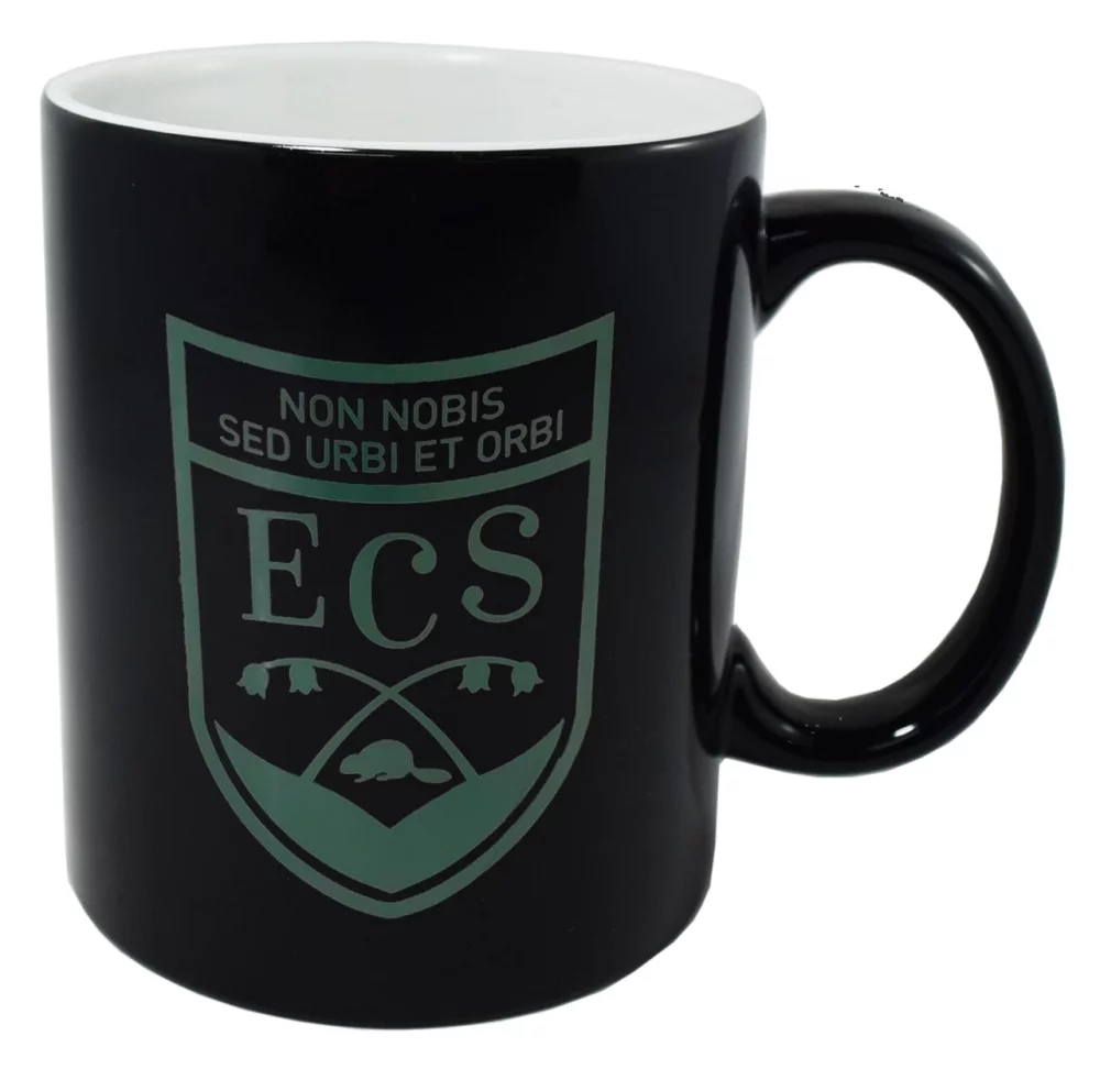 Colour Change 11oz 2tone mug in Ripple brown gift box - screenprinted