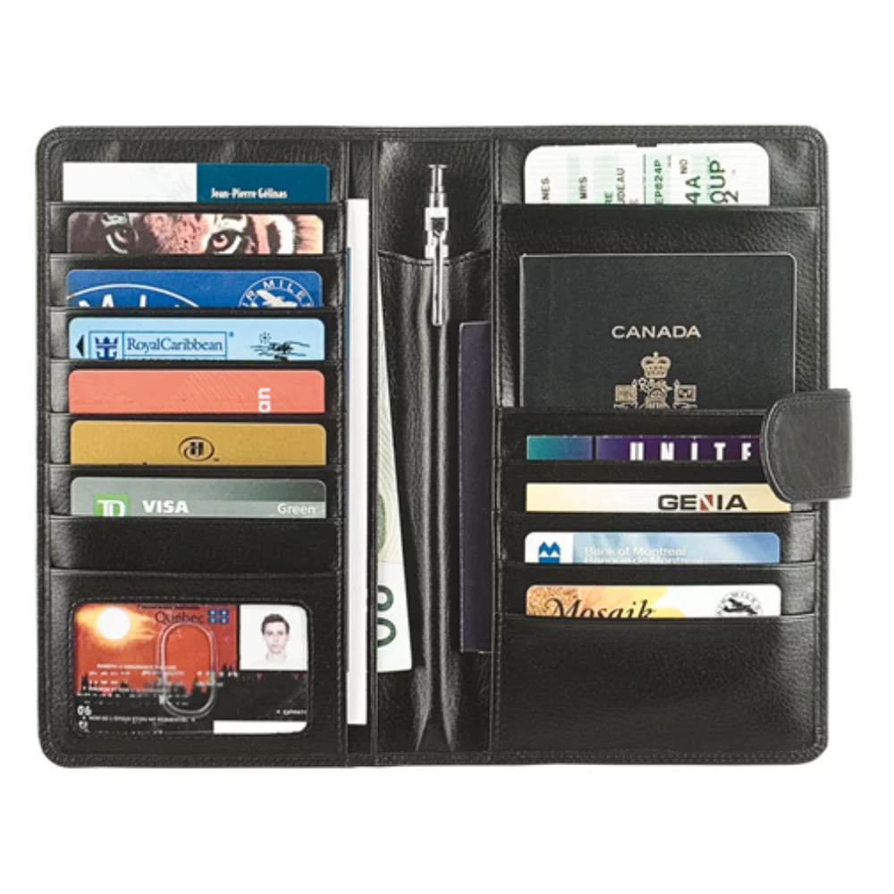 The Jet-Setter - Leather Travel Organizer