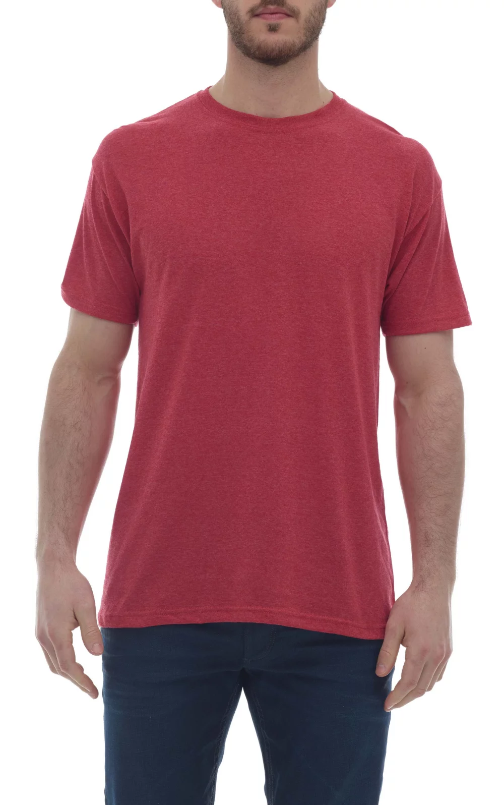 T-shirt à manches courtes en toucher doux doré M & O Knits®