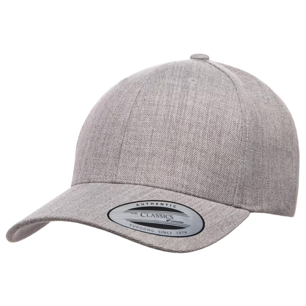 Casquette snapback à visière courbée Yupoong PREMIUM