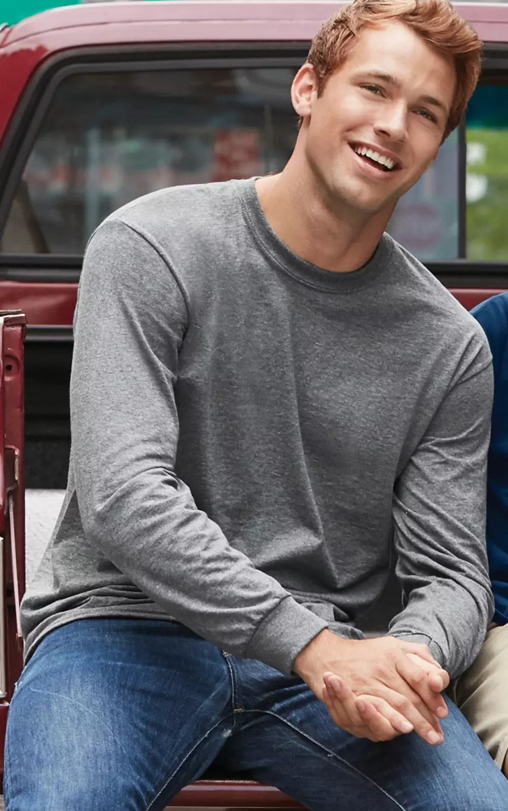 Gildan® Heavyweight Cotton Long Sleeve T-Shirt