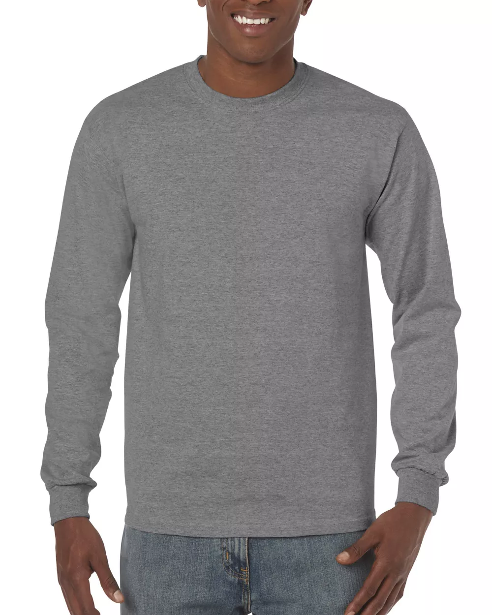 Gildan® Heavyweight Cotton Long Sleeve T-Shirt