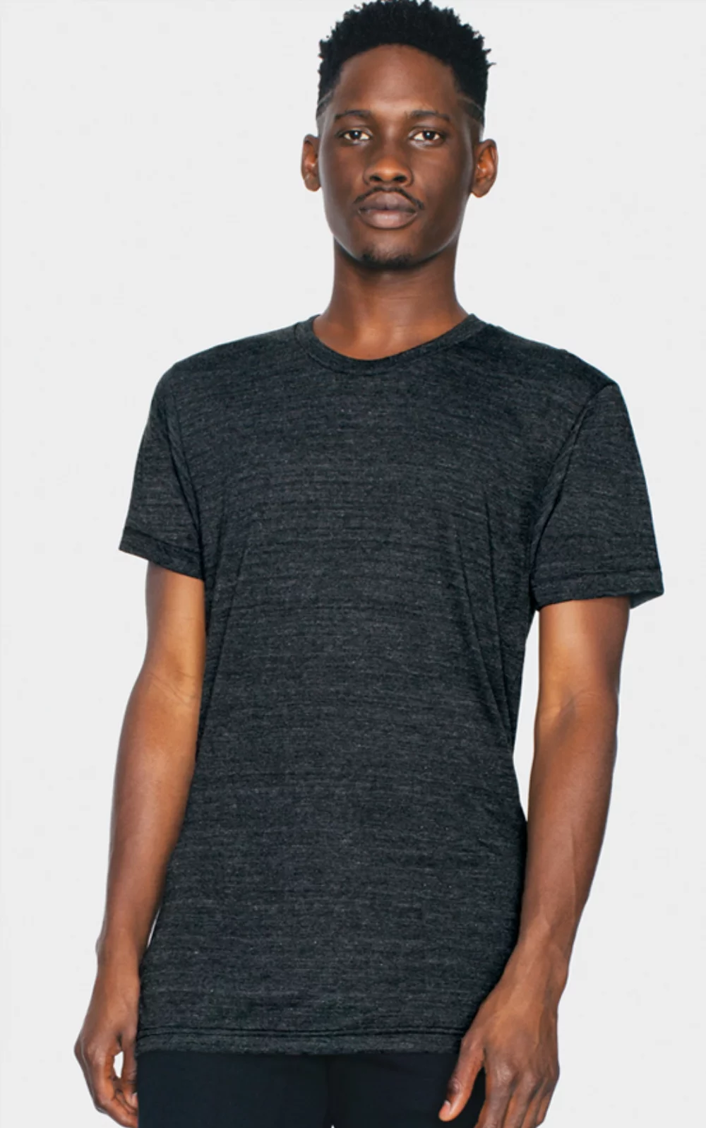 T-shirt de course unisexe en mélange triblend American Apparel®