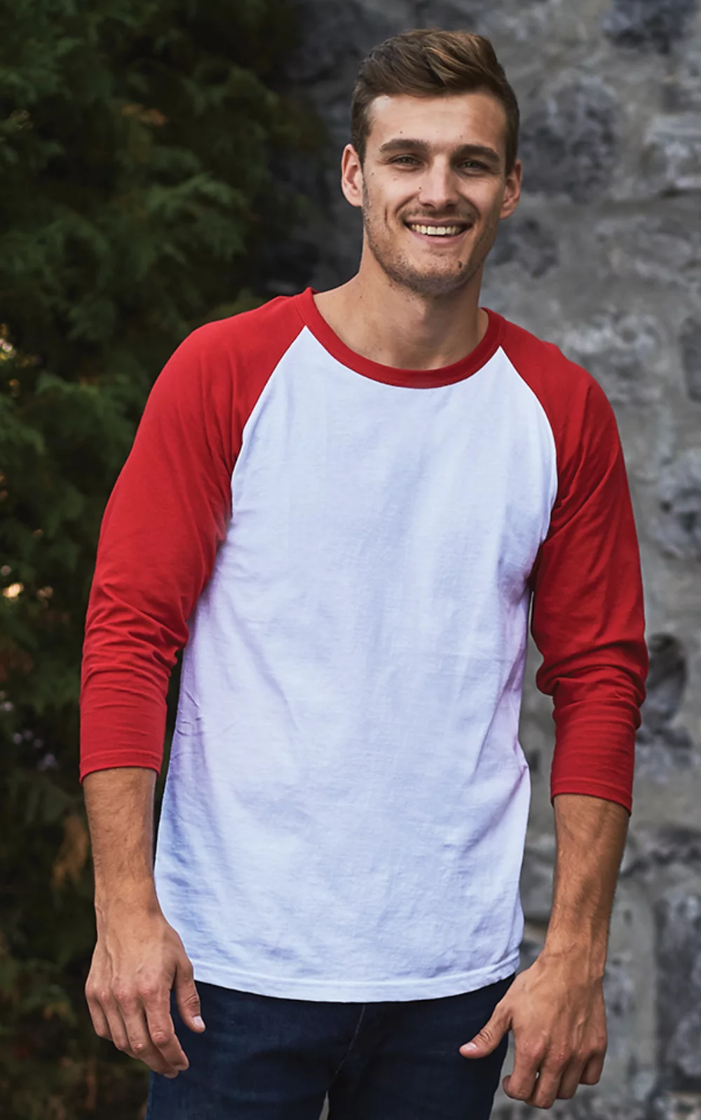 M & O Knits® Heavy Weight Adult Baseball T-Shirt