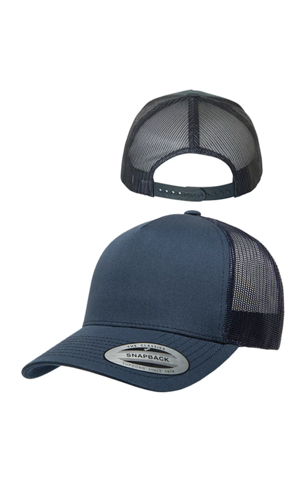 Casquette de camionneur rétro à cinq panneaux Yupoong