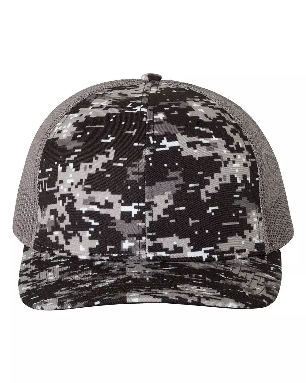 Richardson - Casquette de camionneur à visière plate à motifs