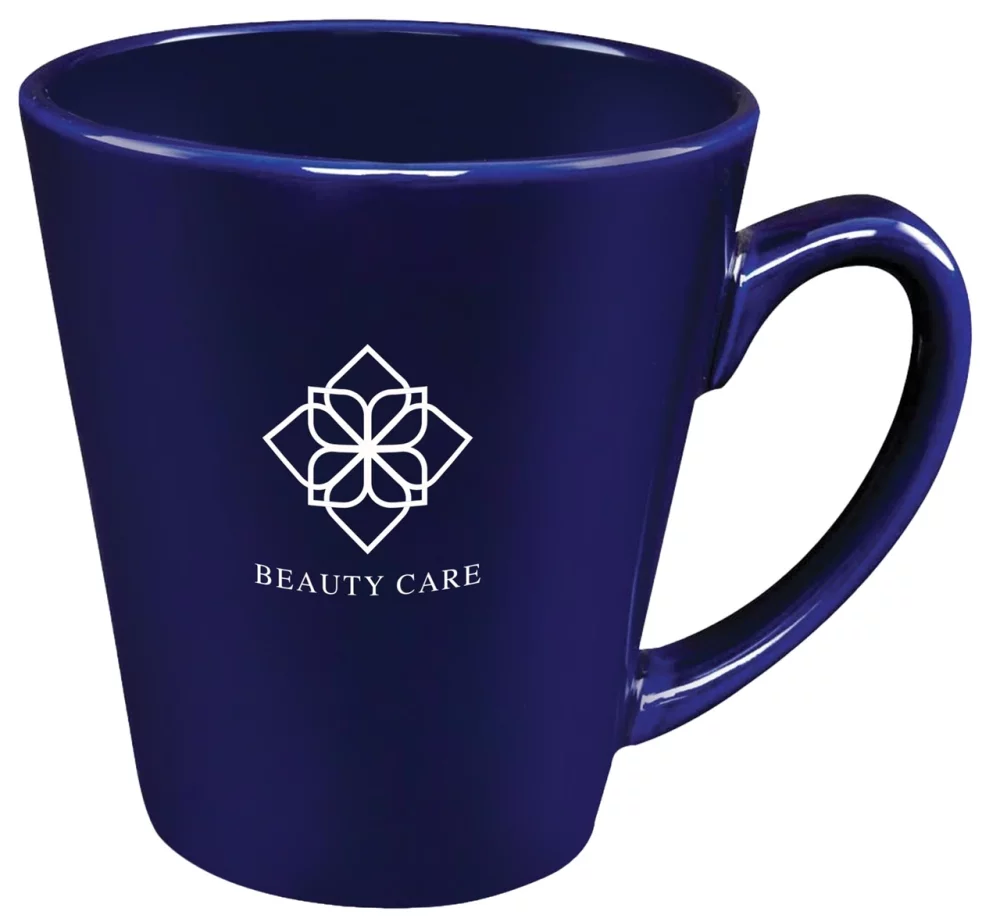 Small Cafe 12oz cobalt mug