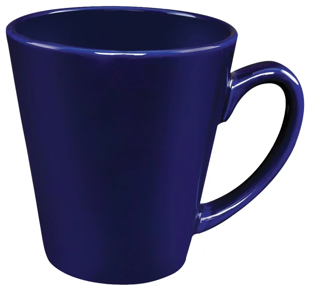 Small Cafe 12oz cobalt mug