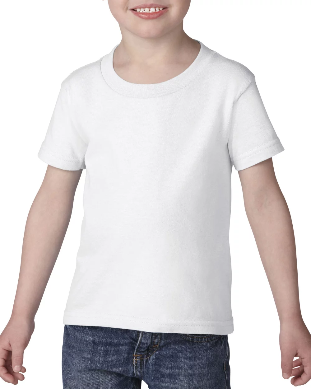 T-shirt pour tout-petit en coton épais Gildan®.