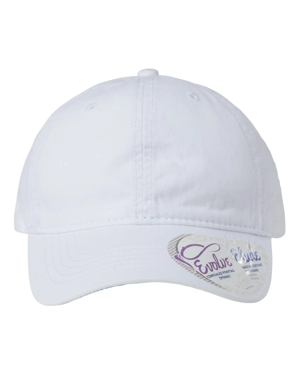 Casquette à visière inférieure teinte pigmentaire pour femmes Infinity Her