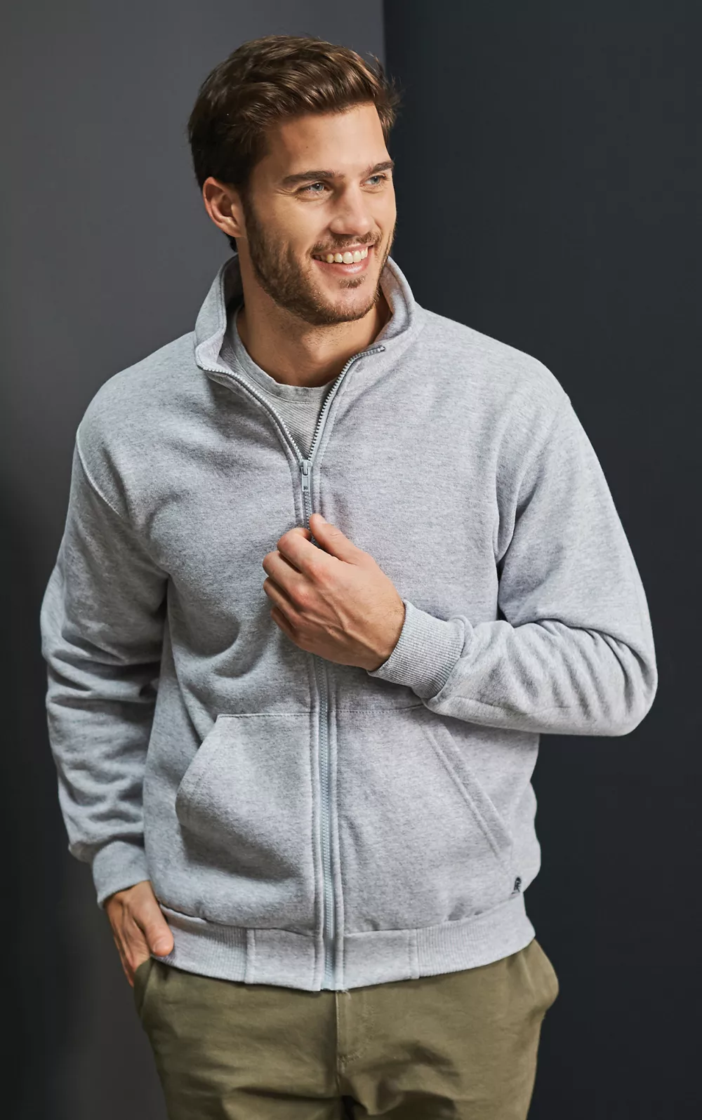 King Fashion Full Zip Sweatshirt