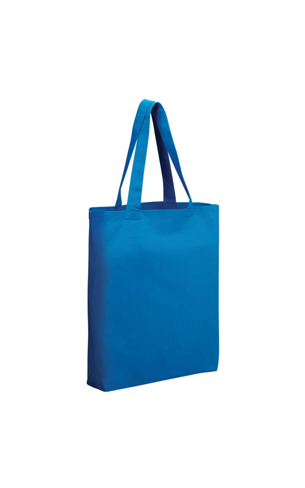 Q-tees Cotton Gusseted Economical Tote Bag - 11.7L