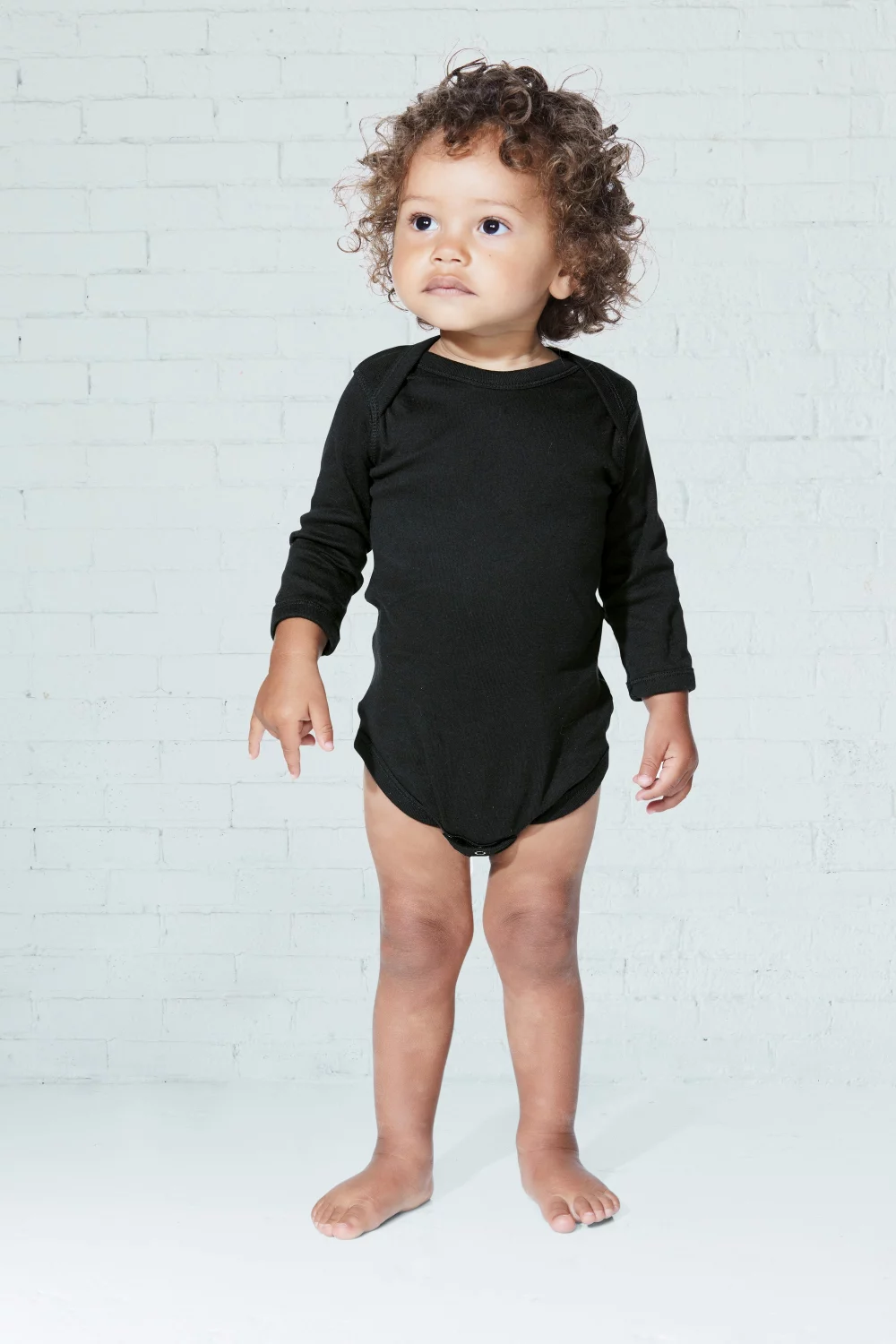 Rabbit Skins Infant Long Sleeve Baby Rib Bodysuit