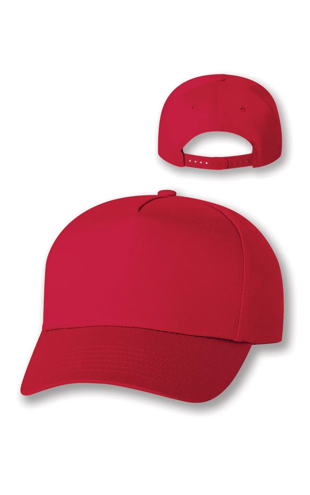 Casquette Valucap à cinq panneaux en sergé