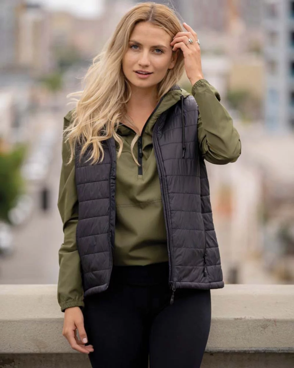Independent Trading Co. Women's Puffer Vest