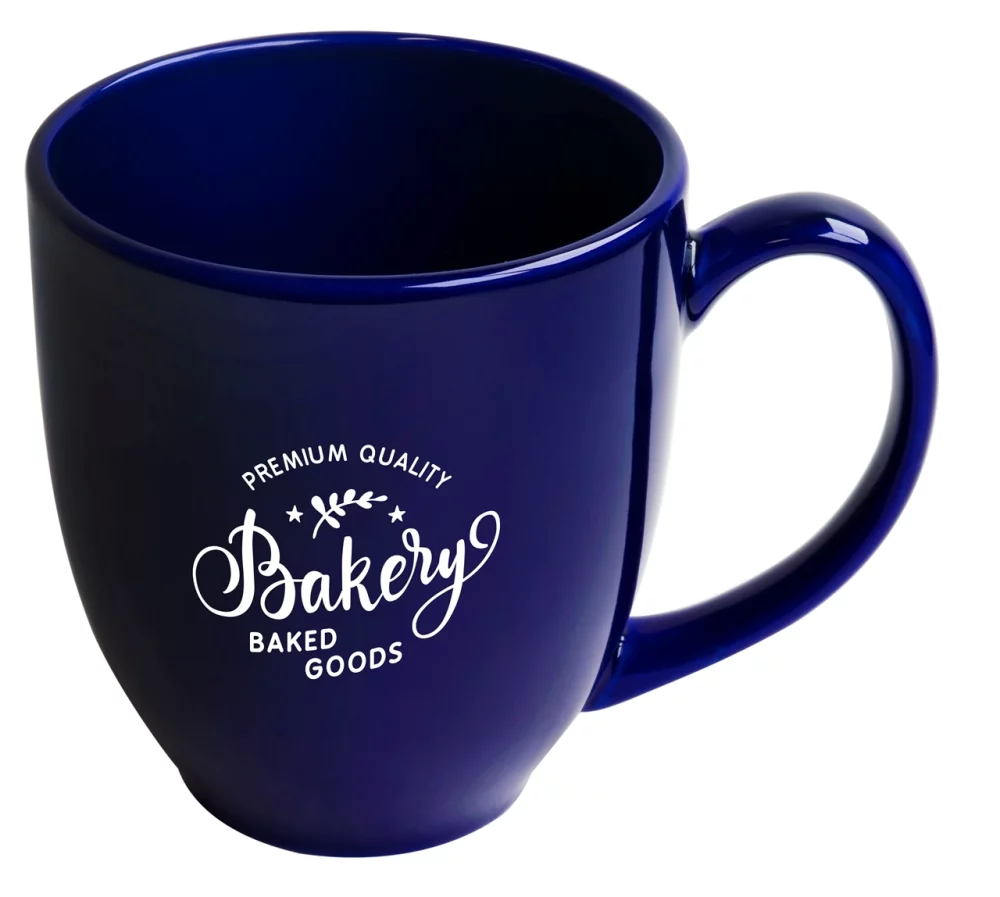 Bistro 16oz cobalt mug