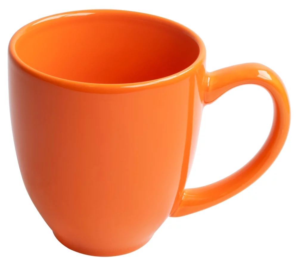 Bistro 16oz orange mug - Etched