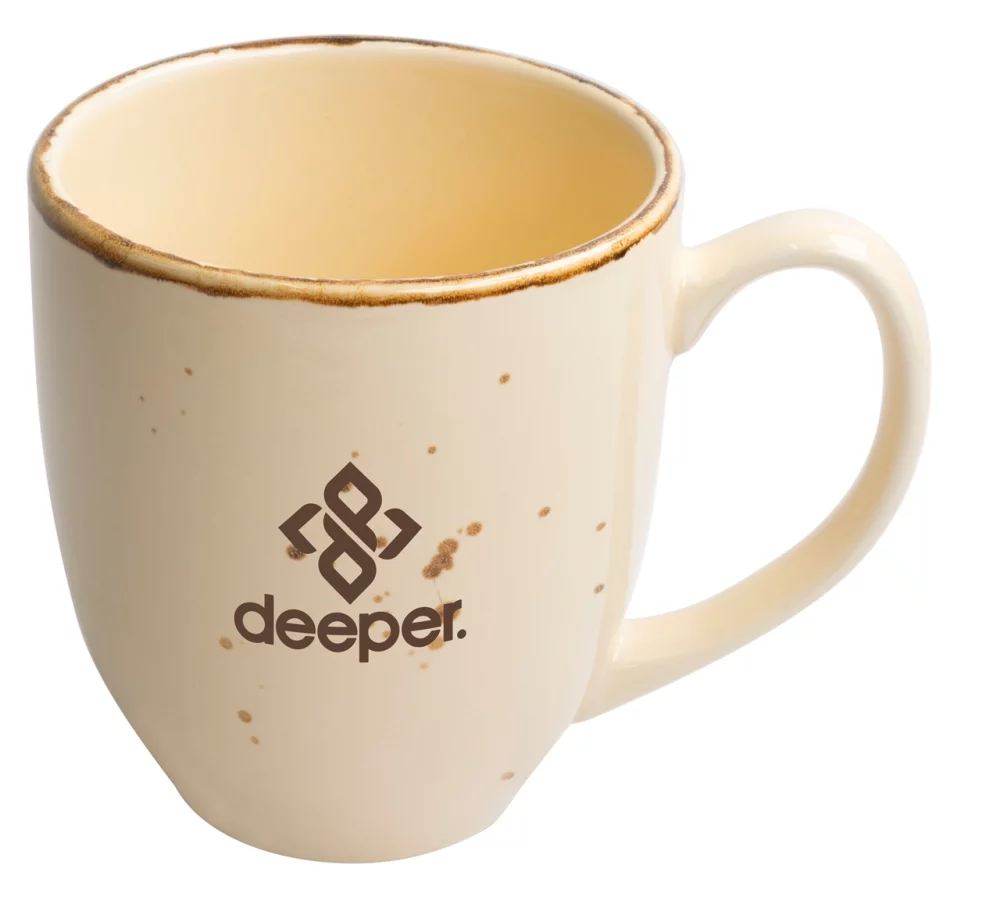 Savannah Bistro 14oz stone ceramic mug