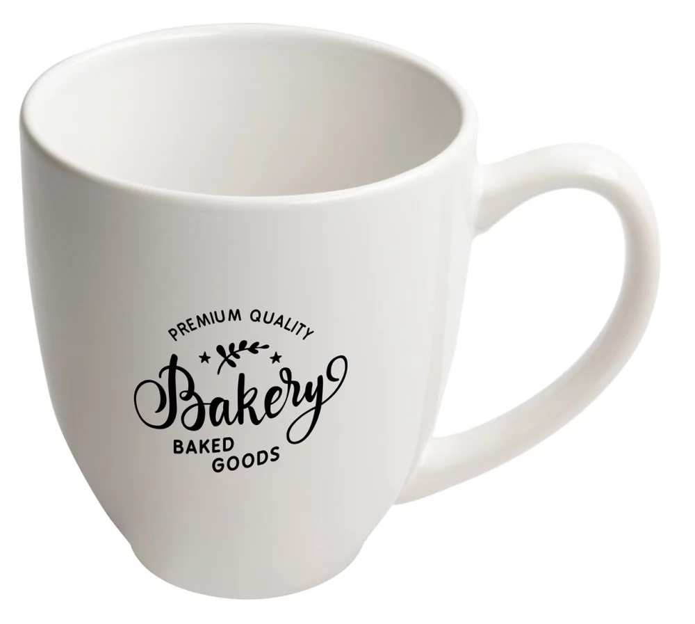 ~ Bistro 16oz white mug - Bulk Packaging/Pallet