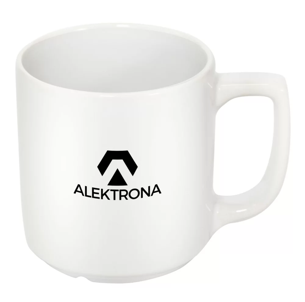 Richmond 16oz white ceramic mug