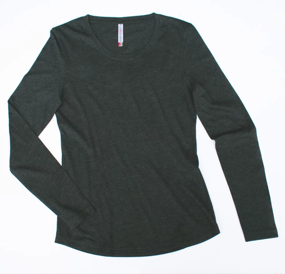 T-shirt à manches longues pour femmes en coton peigné EuroSpun® d'ATC™