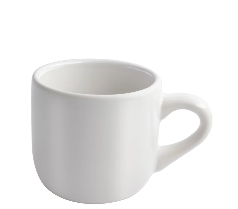 Tasse à cappuccino blanche en céramique vitrifiée Wellington 8 oz