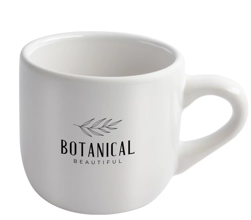 Tasse à cappuccino blanche en céramique vitrifiée Wellington 11 oz